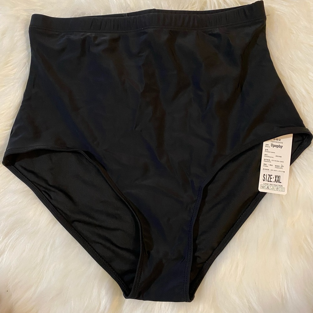 High wasted bathing suit bottom never worn